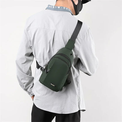 Fashion Men Waist Packs Travel Pack Wallet Bum Bag Pouch Sling Bags Male Crossbody Bag Shoulder Bag