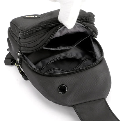 Fashion Men Waist Packs Travel Pack Wallet Bum Bag Pouch Sling Bags Male Crossbody Bag Shoulder Bag