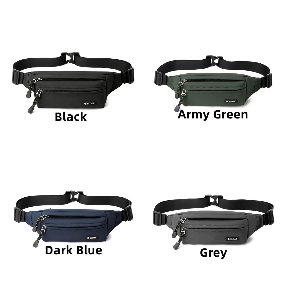Fashion Men Waist Packs Travel Waist Packs Crossbody Bag Male Wallet Crossbody Bag Sling Bag