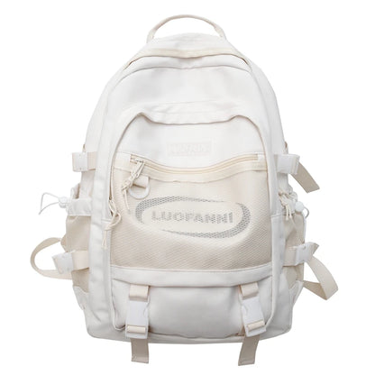 Fashion Men Women High Capacity Mesh Bag Waterproof New Lady Male Backpack Female Net Bag Girl Boy Travel School Backpack Trendy