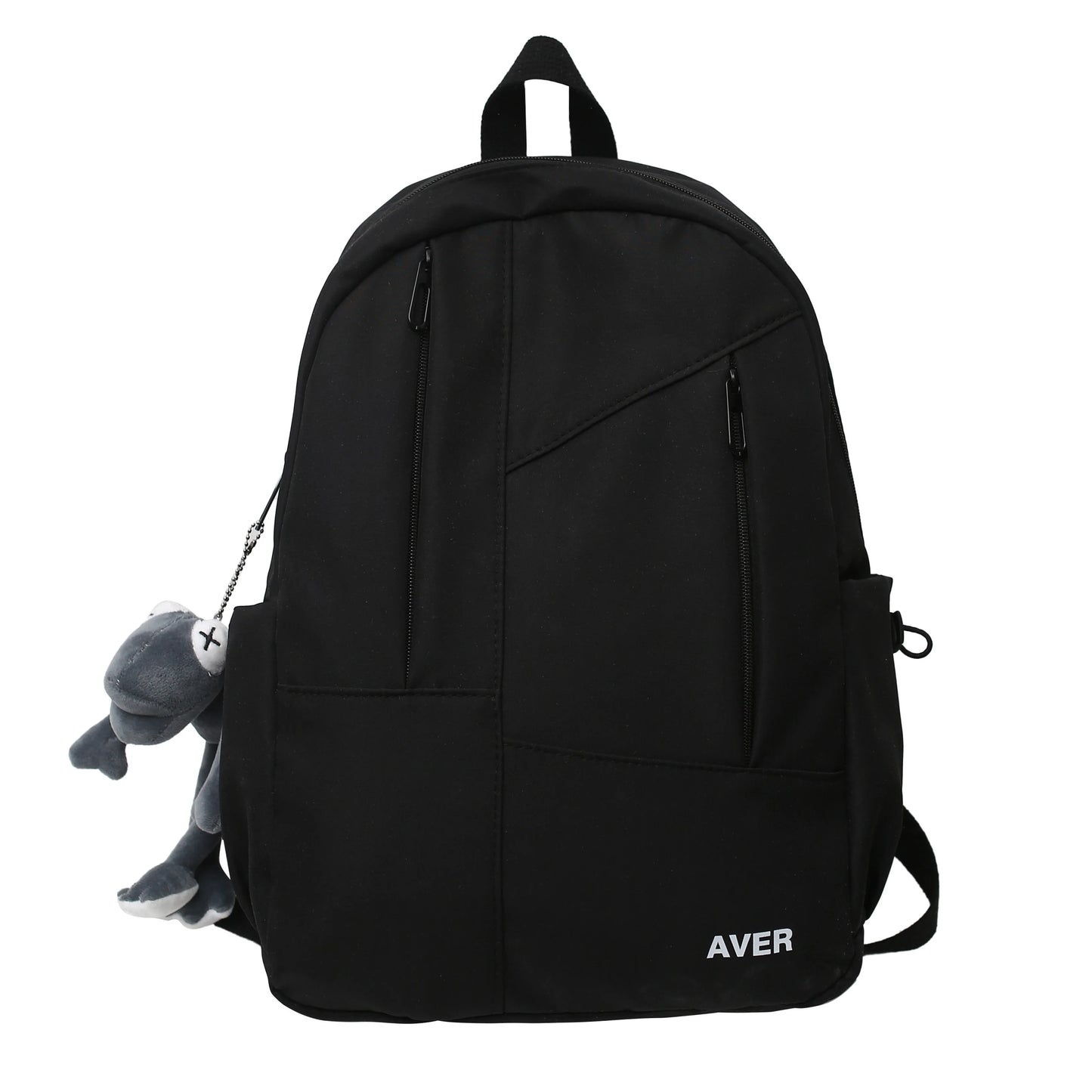 Fashion Men Women School Backpack Female Male Trendy Cool College Bag Travel Girl Boy Solid Color Book Backpack Lady Student Bag