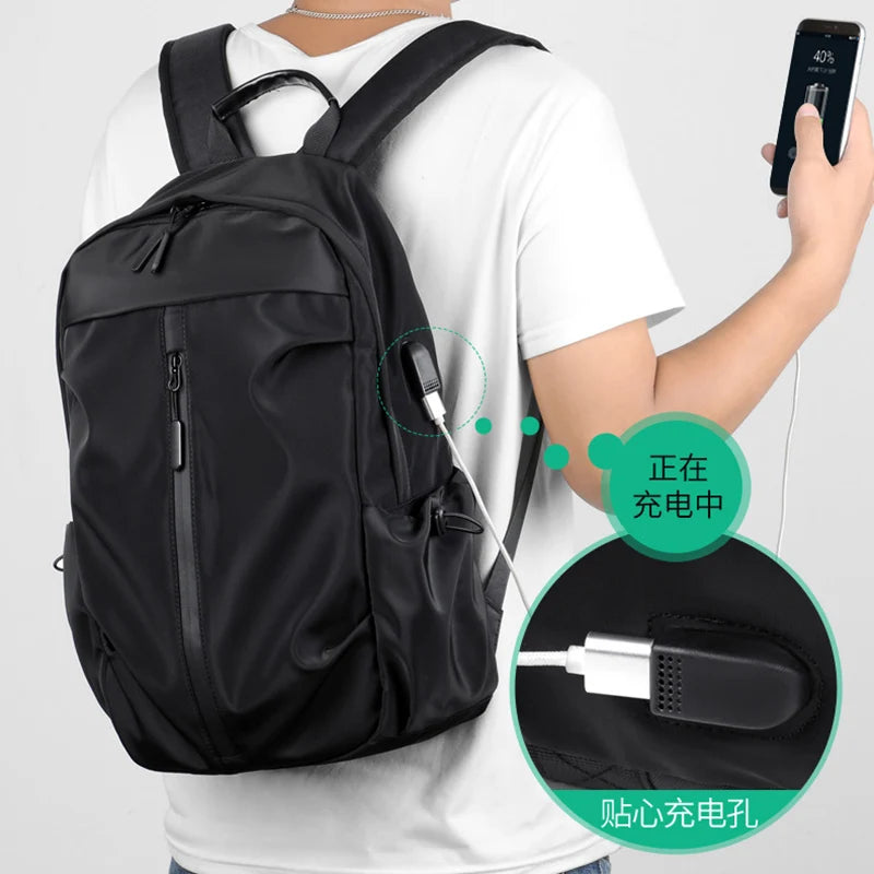 Fashion Men's Backpack Large Multi-function Sports Bag Student Trend Computer Bag for Boy Male Travel Pack Mochila Hombre Bolsas