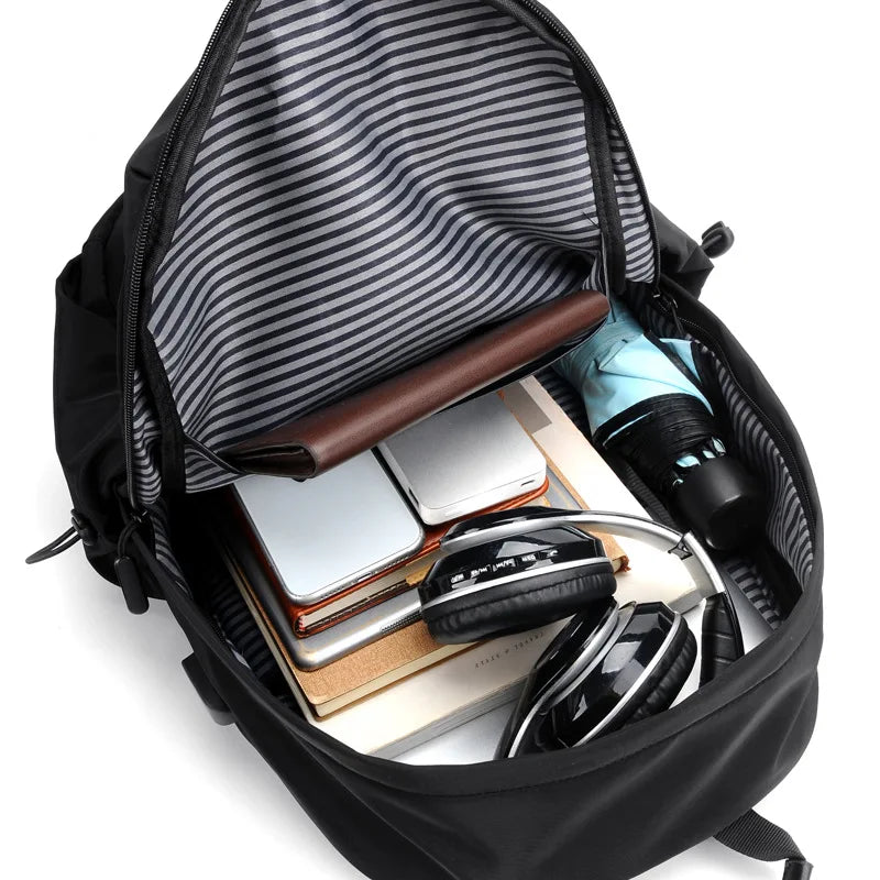 Fashion Men's Backpack Large Multi-function Sports Bag Student Trend Computer Bag for Boy Male Travel Pack Mochila Hombre Bolsas