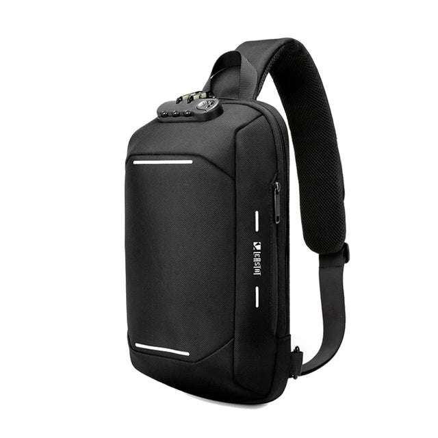 Fashion Men's Chest Bag Leisure Light Sports Cycling Bag Trendy Messenger Bag Travel Crossbody Shoulder Bags