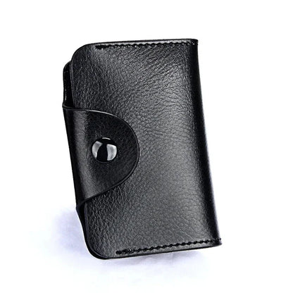 Fashion Men's and Women's Multi-color Real Leather Case Multi-card Bag / Credit Card Holder