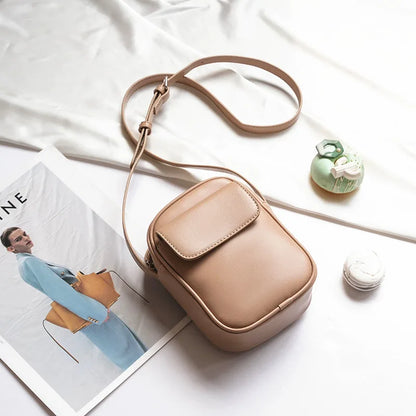 Fashion Mini Mobile Phone Bag Crossbody Bags Large Capacity Women Small Shoulder Bag PU Leather Luxury Designer Handbag Purses