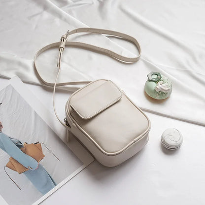 Fashion Mini Mobile Phone Bag Crossbody Bags Large Capacity Women Small Shoulder Bag PU Leather Luxury Designer Handbag Purses