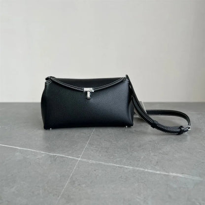Fashion Minority Designer Exquisite Handbags Latch Flap Lychee Pattern Cowhide Purses Commuter Luxury Crossbody Shoulder Bags