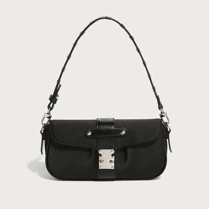 Fashion Motorcycle Underarm Shoulder Bag Delicate Niche All-match Hobos Female Solid Casual Purses Clutch Trend Handbags Bolsas
