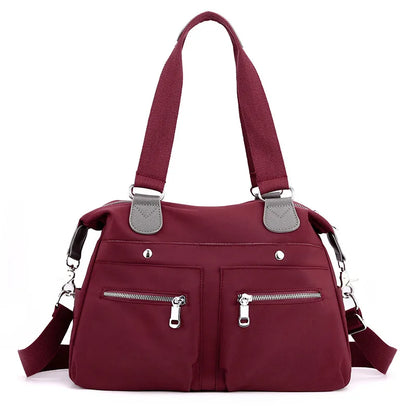 Fashion Multi-pocket Soft Nylon Shoulder Crossbody Bags Handbags Women Bags Designer Messenger Bag Purses and Handbags