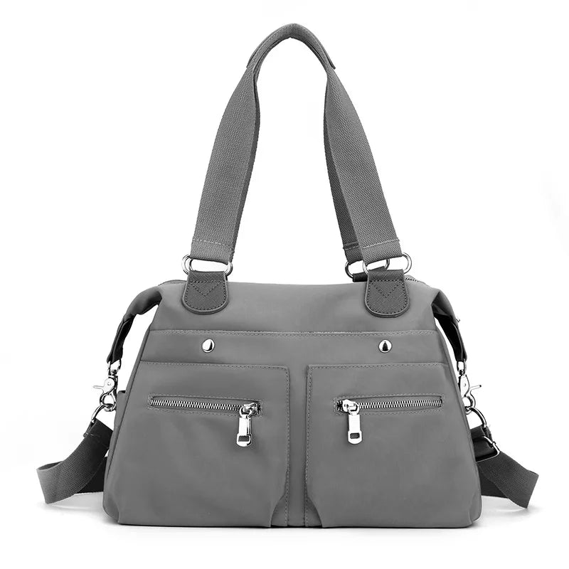 Fashion Multi-pocket Soft Nylon Shoulder Crossbody Bags Handbags Women Bags Designer Messenger Bag Purses and Handbags