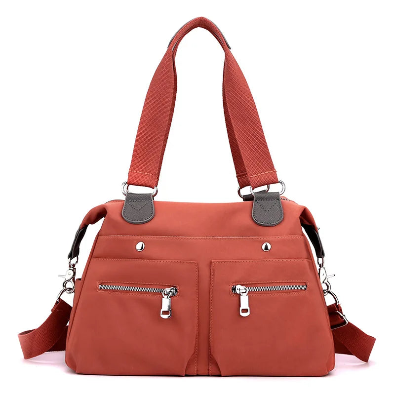 Fashion Multi-pocket Soft Nylon Shoulder Crossbody Bags Handbags Women Bags Designer Messenger Bag Purses and Handbags