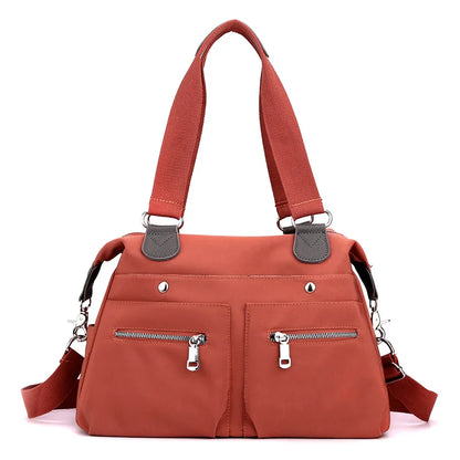 Fashion Multi-pocket Soft Nylon Shoulder Crossbody Bags Handbags Women Bags Designer Messenger Bag Purses and Handbags