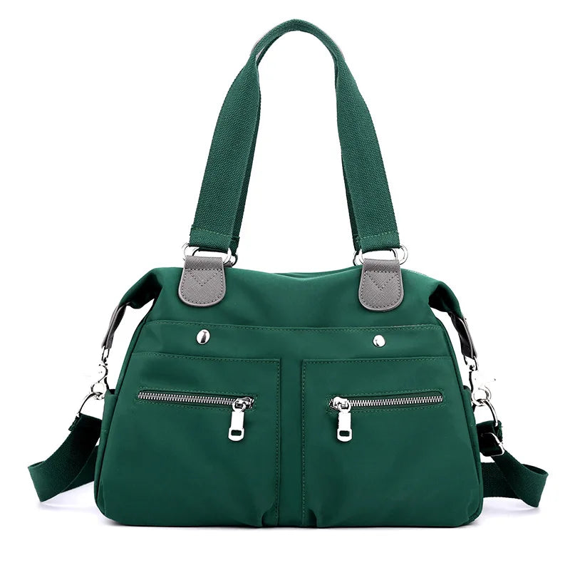 Fashion Multi-pocket Soft Nylon Shoulder Crossbody Bags Handbags Women Bags Designer Messenger Bag Purses and Handbags