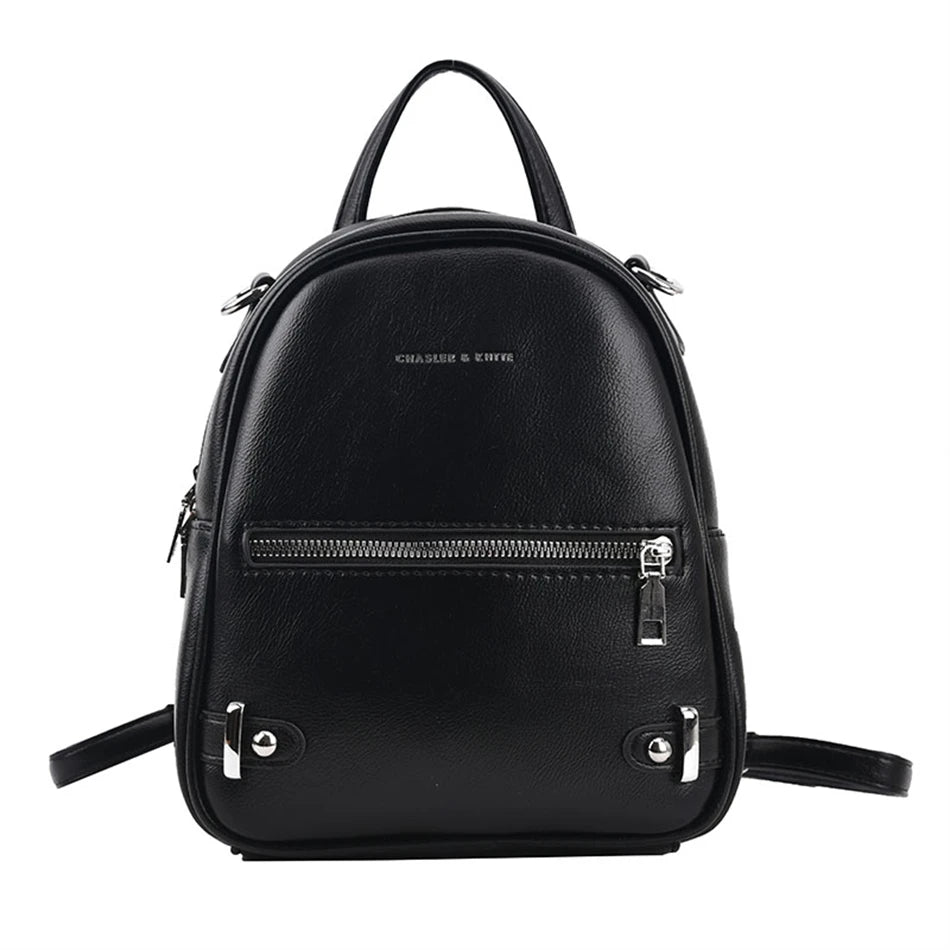 Fashion Multifunction Ladies Small Backpack Luxury Brand Women Back Pack Designer Soft Pu Leather Mini Backpack Travel Bags 2021