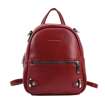 Fashion Multifunction Ladies Small Backpack Luxury Brand Women Back Pack Designer Soft Pu Leather Mini Backpack Travel Bags 2021