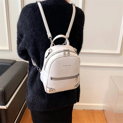 Fashion Multifunction Ladies Small Backpack Luxury Brand Women Back Pack Designer Soft Pu Leather Mini Backpack Travel Bags 2021