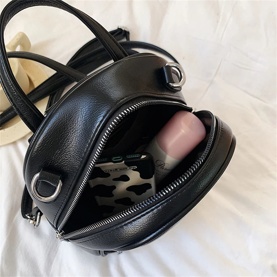 Fashion Multifunction Ladies Small Backpack Luxury Brand Women Back Pack Designer Soft Pu Leather Mini Backpack Travel Bags 2021