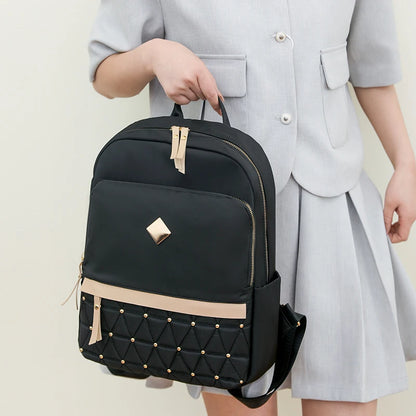 Fashion Multifunctional Backpacks Women Designer Large Capacity School Bags  Nylon Backpack Female Waterproof Travel Back Bag
