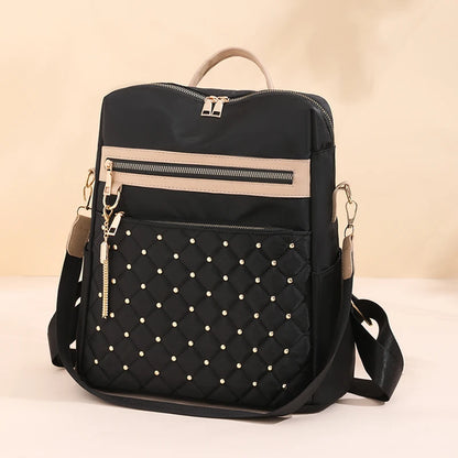 Fashion Multifunctional Backpacks Women High Quality Nylon Backpack Female Waterproof Travel Back Bag Large Capacity School Bags