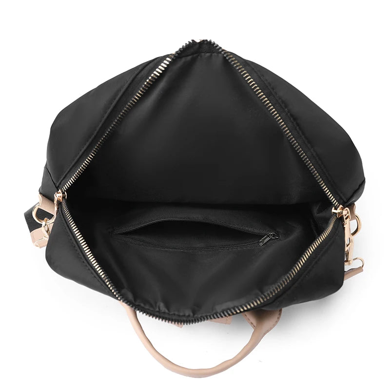 Fashion Multifunctional Backpacks Women High Quality Nylon Backpack Female Waterproof Travel Back Bag Large Capacity School Bags