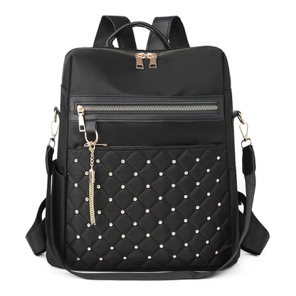 Fashion Multifunctional Backpacks Women High Quality Nylon Backpack Female Waterproof Travel Back Bag Large Capacity School Bags