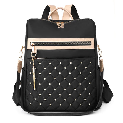 Fashion Multifunctional Backpacks Women High Quality Nylon Backpack Female Waterproof Travel Back Bag Large Capacity School Bags