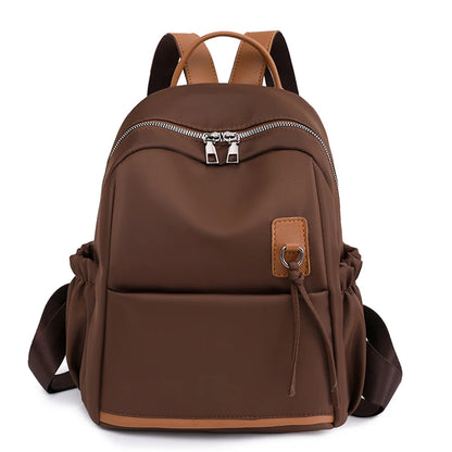 Fashion Multifunctional Women Backpack High Quality Oxford Cloth Backpack Casual Solid School Bags for Teenager Girls Travel Bag