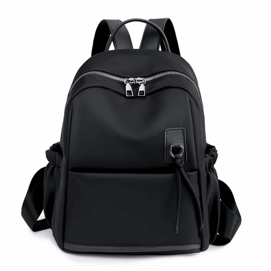 Fashion Multifunctional Women Backpack High Quality Oxford Cloth Backpack Casual Solid School Bags for Teenager Girls Travel Bag