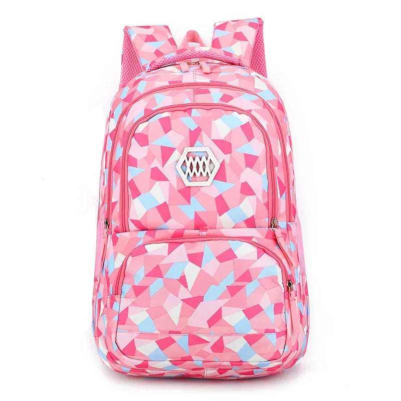 Fashion New Big Capacity Children Bags For Teenagers Boys Girls 3-6 Grade School Backpack Satchel Kids Book Bag Mochila