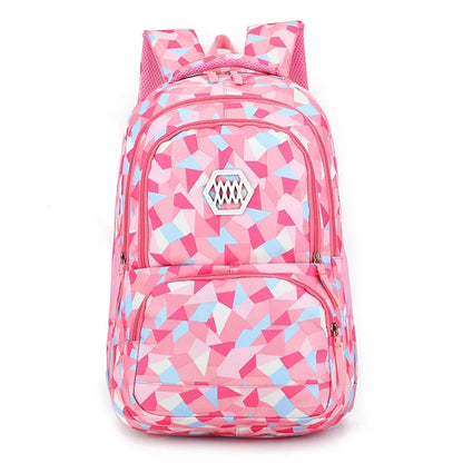 Fashion New Big Capacity Children Bags For Teenagers Boys Girls 3-6 Grade School Backpack Satchel Kids Book Bag Mochila