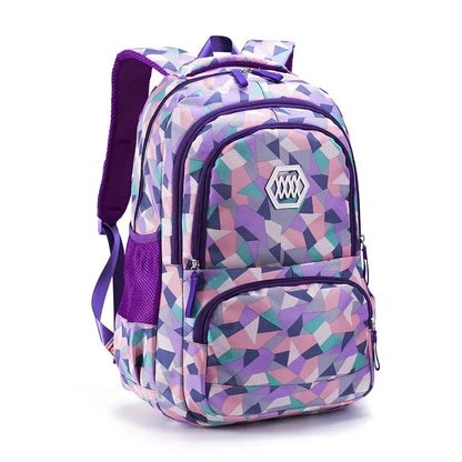 Fashion New Big Capacity Children Bags For Teenagers Boys Girls 3-6 Grade School Backpack Satchel Kids Book Bag Mochila