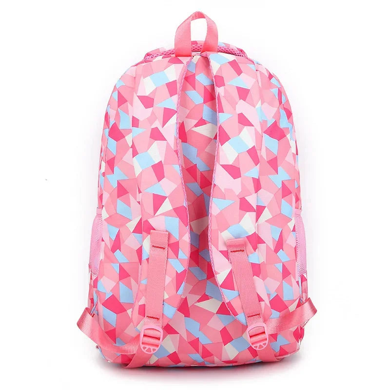 Fashion New Big Capacity Children Bags For Teenagers Boys Girls 3-6 Grade School Backpack Satchel Kids Book Bag Mochila