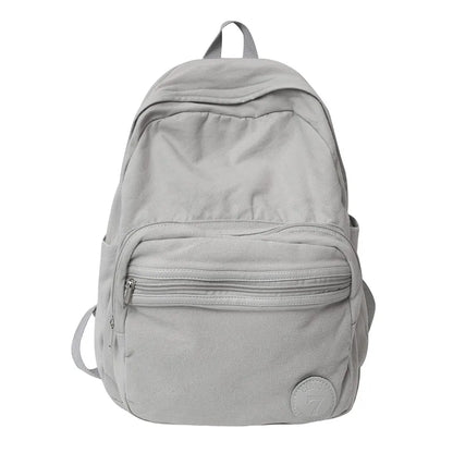 Fashion New Girl Canvas Travel School Bag Cool Lady Student Backpack Female Kawaii College Backpack Trendy Women Laptop Book Bag