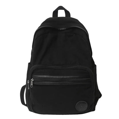 Fashion New Girl Canvas Travel School Bag Cool Lady Student Backpack Female Kawaii College Backpack Trendy Women Laptop Book Bag