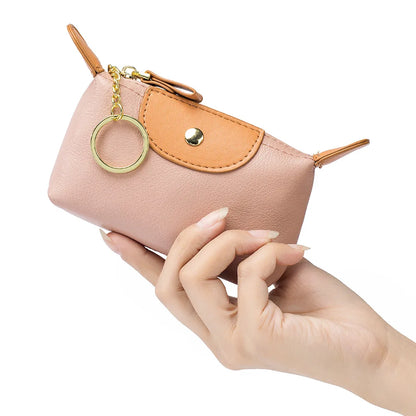 Fashion New Mini Hobo Shape Bag Coin Purses for Women Soft Leather Coins Storage Bag Cute Purse Wallets Lady Kawaii Zipper Bolso