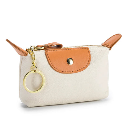 Fashion New Mini Hobo Shape Bag Coin Purses for Women Soft Leather Coins Storage Bag Cute Purse Wallets Lady Kawaii Zipper Bolso