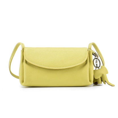 Fashion New Senior Sense Women's Crossbody Underarm Simple Temperament Single Shoulder Matching Leather Small Bag
