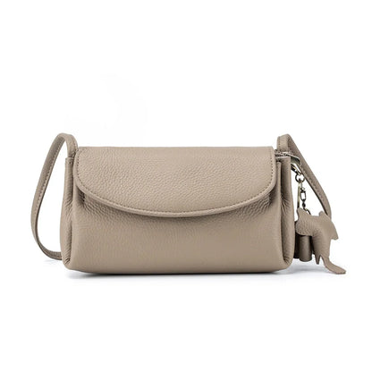 Fashion New Senior Sense Women's Crossbody Underarm Simple Temperament Single Shoulder Matching Leather Small Bag