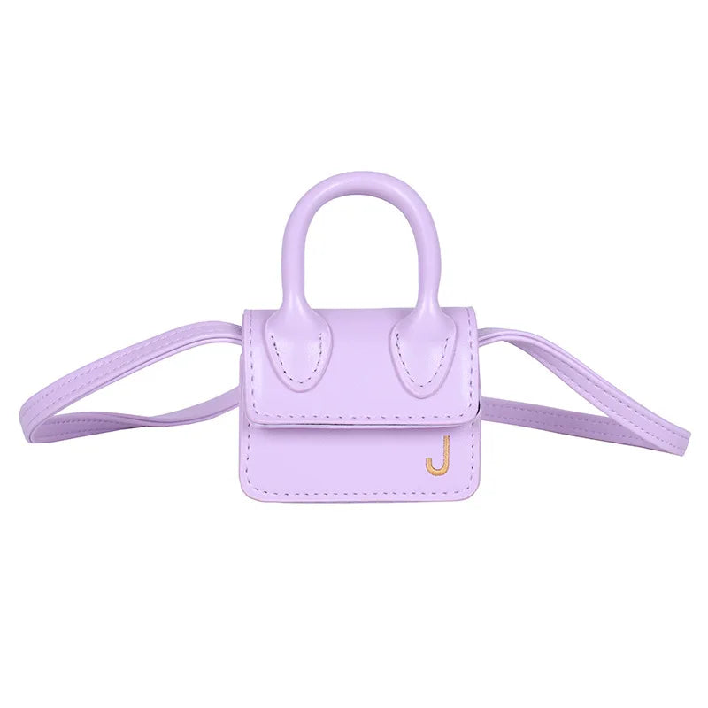 Fashion New Super Mini Handbag for Women Cute Messenger Bags Luxury Designer Cute Crossbody Bags J Letter Girls Shoulder Bags