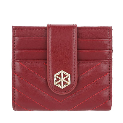 Fashion New Women's Cards Wallet Large Capacity Card Slot Simple Style Mini Leather Wallets for Ladies Cute Girls Purse
