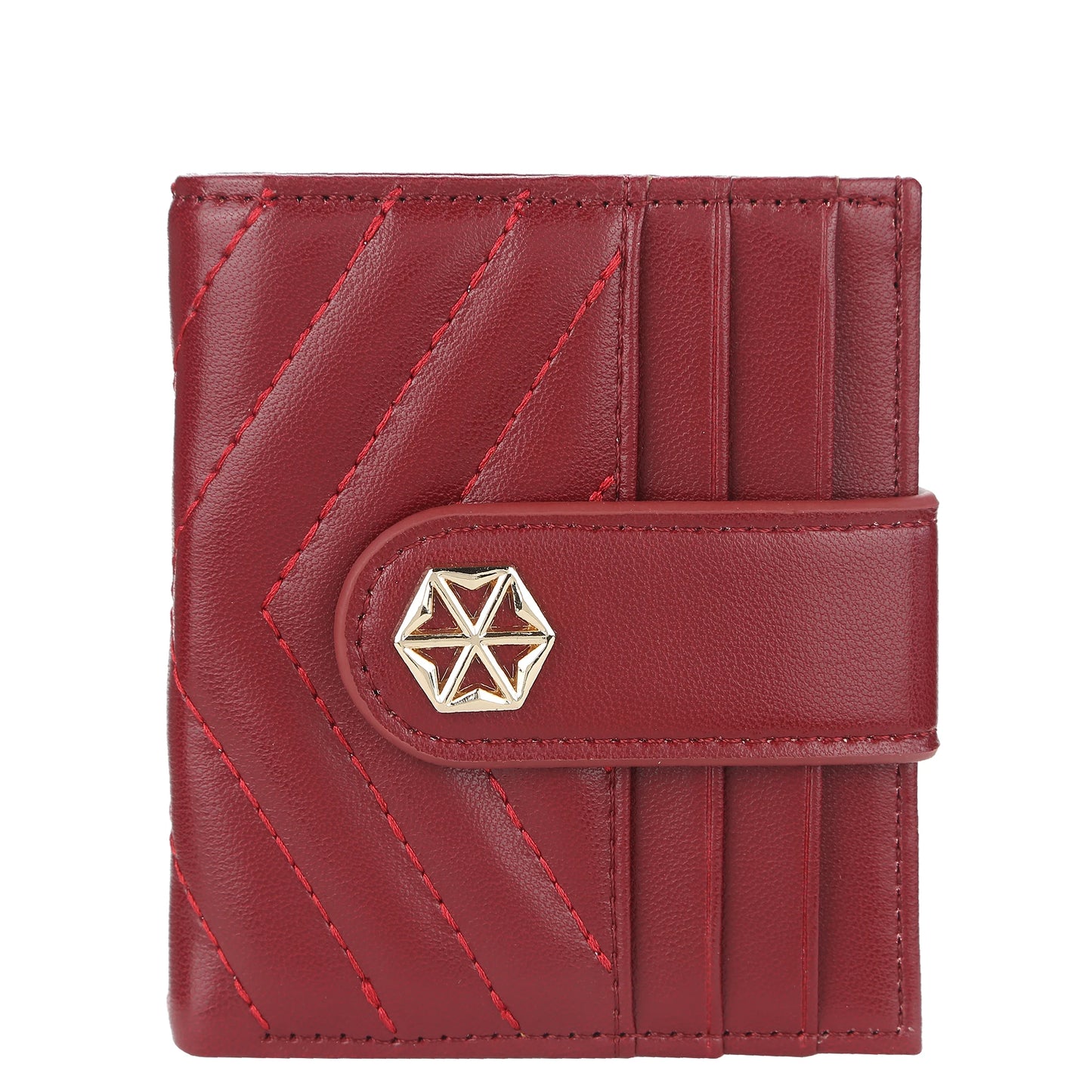 Fashion New Women's Cards Wallet Large Capacity Card Slot Simple Style Mini Leather Wallets for Ladies Cute Girls Purse