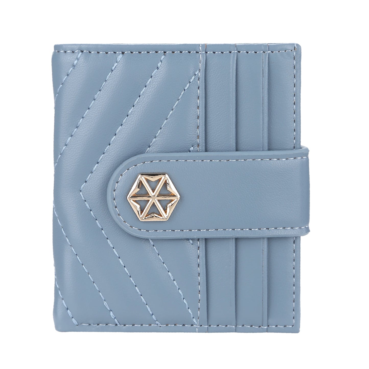 Fashion New Women's Cards Wallet Large Capacity Card Slot Simple Style Mini Leather Wallets for Ladies Cute Girls Purse