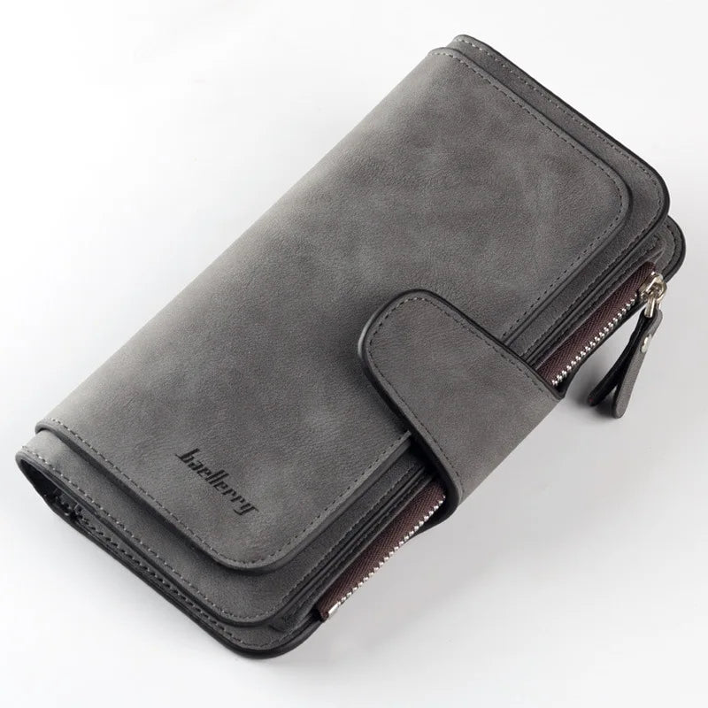 Fashion New Women's Wallet Multiple Colors Large Capacity Card Holder Zipper Coin Purse Leather Wallet for Women Drop Shipping
