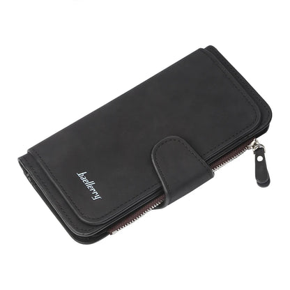 Fashion New Women's Wallet Multiple Colors Large Capacity Card Holder Zipper Coin Purse Leather Wallet for Women Drop Shipping