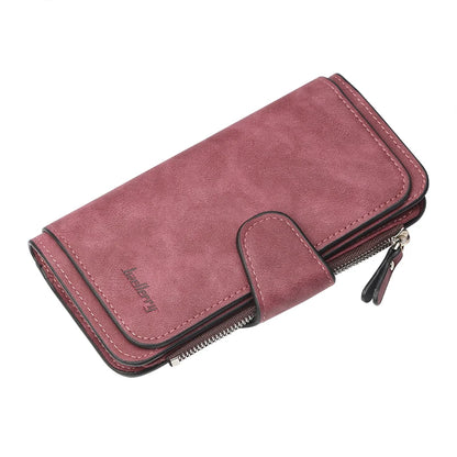 Fashion New Women's Wallet Multiple Colors Large Capacity Card Holder Zipper Coin Purse Leather Wallet for Women Drop Shipping