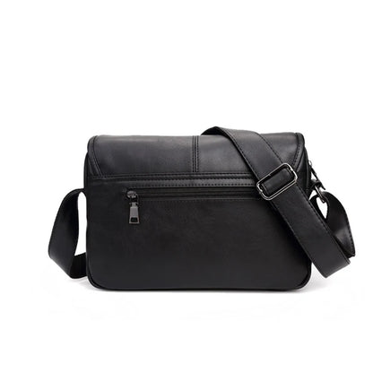Fashion New Youth Men's Shoulder Bag Waterproof High Quality Leather Crossbody Bags for Men Simple Men's messenger Bag