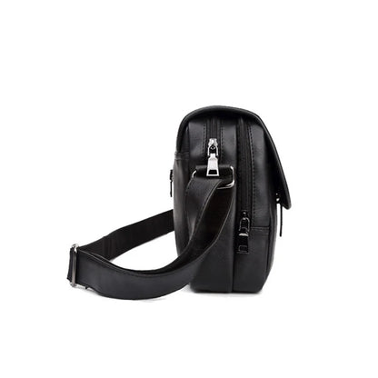 Fashion New Youth Men's Shoulder Bag Waterproof High Quality Leather Crossbody Bags for Men Simple Men's messenger Bag