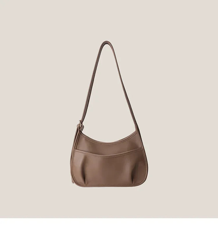 Fashion Niche Women's Bags 2024 Temperament Versatile Shoulder Bag French Armpit Bag High-end Crossbody Bag Handbags