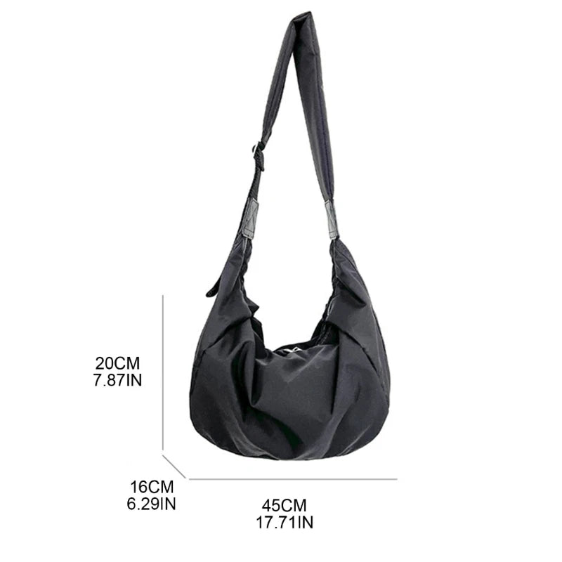 Fashion Nylon Crossbody Bag for Women Shoulder Bags Large Capacity Tote Lady Travel Shopper Bag Female Messenger Bag